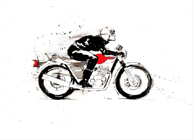 Art Prints - Motorcycles
